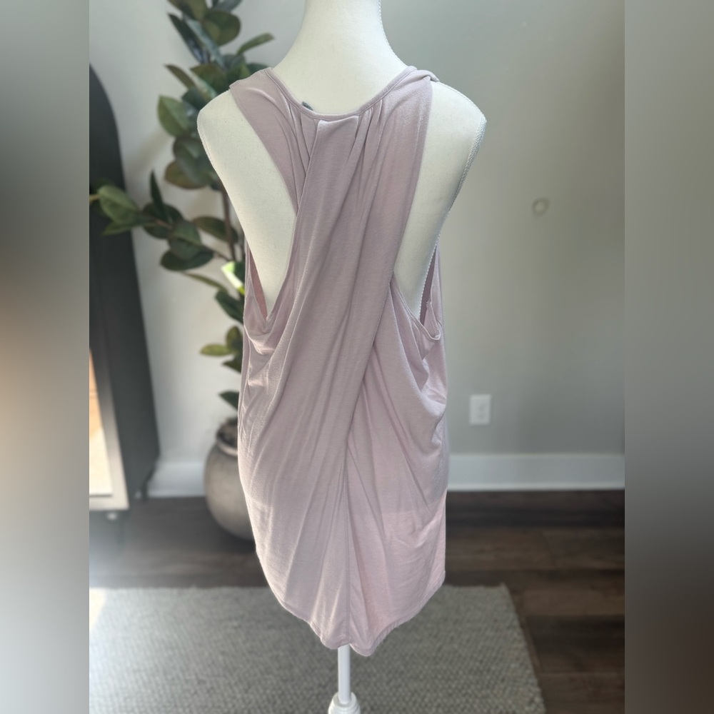 Athleta Light Purple Relaxed Tank Top - Picture 3 of 6